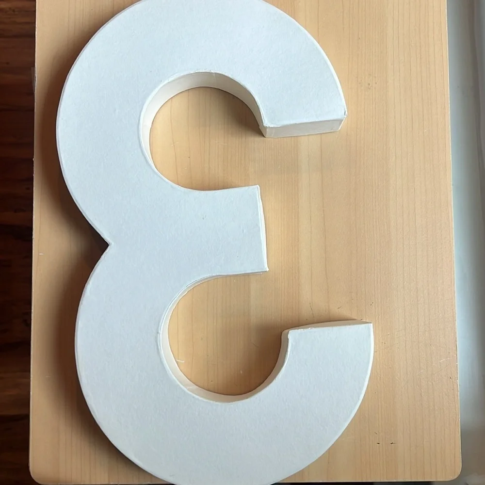 Decorative Number 3 Cardboard Charcuterie Gift Box